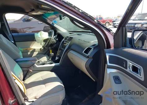 2011 Ford Explorer Xlt z USA, uszkodzony, nr VIN 1FMHK8D8XBGA43701